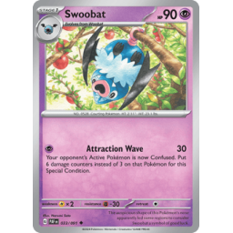 Paldean Fates - 033/091 - Swoobat