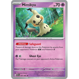 Paldean Fates - 037/091 - Mimikyu - Holo