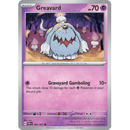 Paldean Fates - 042/091 - Greavard