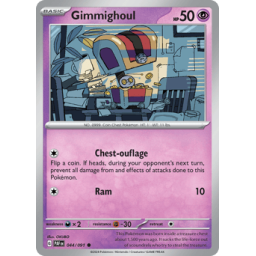 Paldean Fates - 044/091 - Gimmighoul