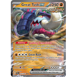 Paldean Fates - 053/091 - Great Tusk ex