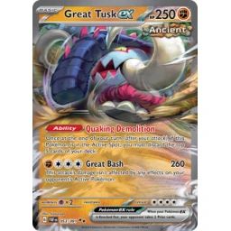 Paldean Fates - 053/091 - Great Tusk ex