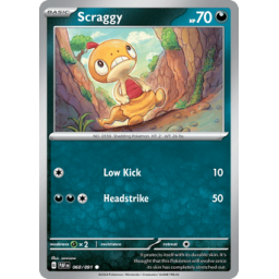 Paldean Fates - 060/091 - Scraggy