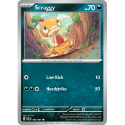 Paldean Fates - 060/091 - Scraggy