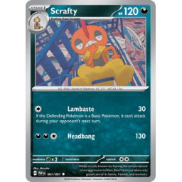 Paldean Fates - 061/091 - Scrafty