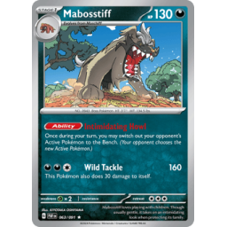Paldean Fates - 063/091 - Mabosstiff - Holo