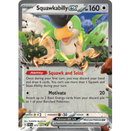 Paldean Fates - 075/091 - Squawkabilly ex