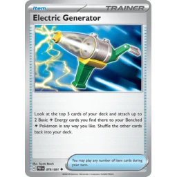 Paldean Fates - 079/091 - Electric Generator
