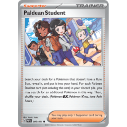 Paldean Fates - 086/091 - Paldean Student