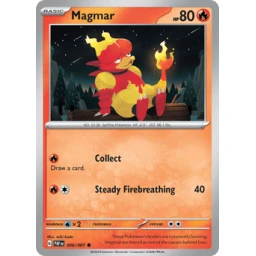 Paldean Fates - 009/091 - Magmar