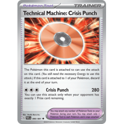 Paldean Fates - 090/091 - Technical Machine: Crisis Punch