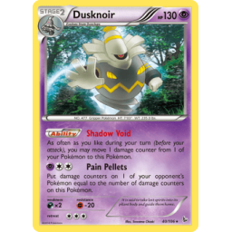 XY Flashfire - 040/106 - Dusknoir - Holo Rare
