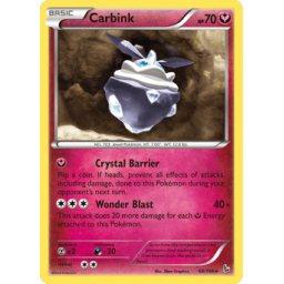 XY Flashfire - 068/106 - Carbink - Holo Rare