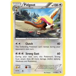 XY Flashfire - 077/106 - Pidgeot - Rare