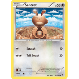 XY Flashfire - 081/106 - Sentret