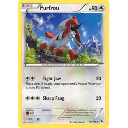 XY Flashfire - 087/106 - Furfrou