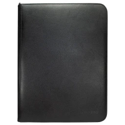 Ultra Pro 9-Pocket Zippered PRO-Binder - Black