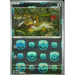 Pokemon Card 151 JP - 083/165 - Farfetch'd - Master Ball Reverse Holo