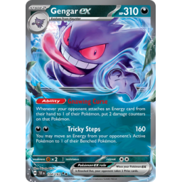 Temporal Forces - 104/162 - Gengar ex