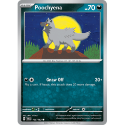 Temporal Forces - 105/162 - Poochyena - Reverse Holo