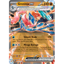Twilight Masquerade - 106/167 - Greninja ex