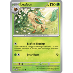 Twilight Masquerade - 011/167 - Leafeon