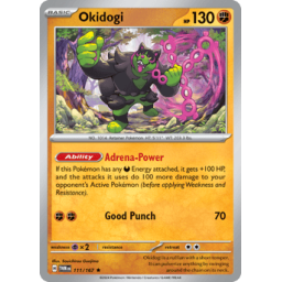 Twilight Masquerade - 111/167 - Okidogi - Holo Rare