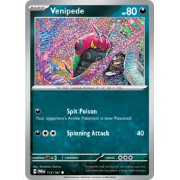 Twilight Masquerade - 115/167 - Venipede