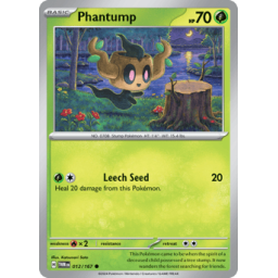 Twilight Masquerade - 012/167 - Phantump - Reverse Holo