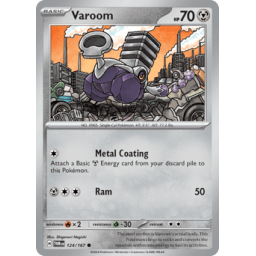 Twilight Masquerade - 124/167 - Varoom - Reverse Holo