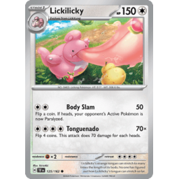 Temporal Forces - 125/162 - Lickilicky - Reverse Holo