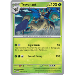 Twilight Masquerade - 013/167 - Trevenant - Reverse Holo