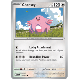 Twilight Masquerade - 133/167 - Chansey - Reverse Holo