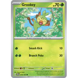 Twilight Masquerade - 014/167 - Grookey
