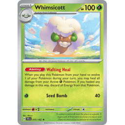 Temporal Forces - 015/162 - Whimsicott - Holo Rare
