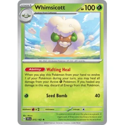 Temporal Forces - 015/162 - Whimsicott - Holo Rare