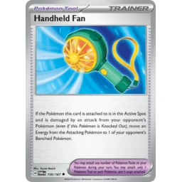Twilight Masquerade - 150/167 - Handheld Fan - Reverse Holo