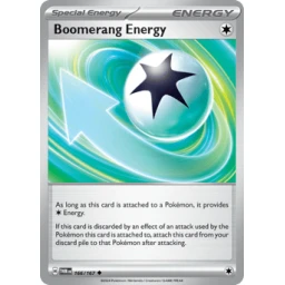Twilight Masquerade - 166/167 - Boomerang Energy - Reverse Holo