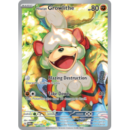 Twilight Masquerade - 181/167 - Hisuian Growlithe