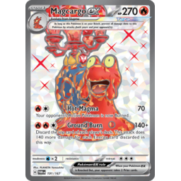 Twilight Masquerade - 191/167 - Magcargo ex