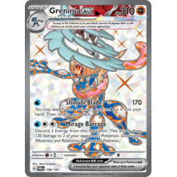 Twilight Masquerade - 198/167 - Greninja ex