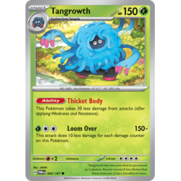 Twilight Masquerade - 002/167 - Tangrowth - Reverse Holo