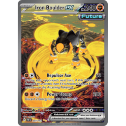 Temporal Forces - 207/162 - Iron Boulder ex (Lightly Played)