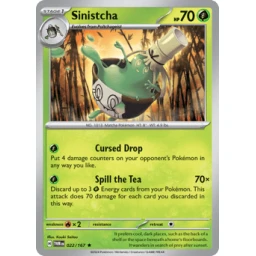 Twilight Masquerade - 022/167 - Sinistcha - Holo Rare