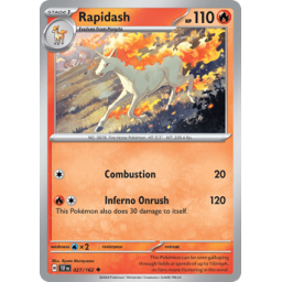 Temporal Forces - 027/162 - Rapidash