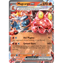 Twilight Masquerade - 029/167 - Magcargo ex