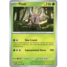 Twilight Masquerade - 003/167 - Pinsir