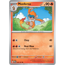 Twilight Masquerade - 032/167 - Monferno