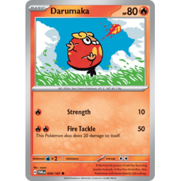 Twilight Masquerade - 034/167 - Darumaka - Reverse Holo