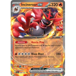 Temporal Forces - 034/162 - Incineroar ex
